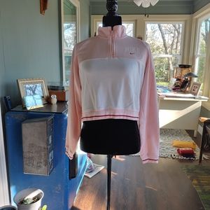 Cropped retro vibe sweatshirt